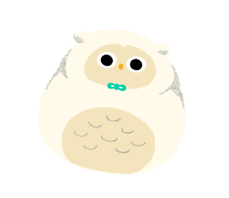 右邊樹枝貓頭鷹